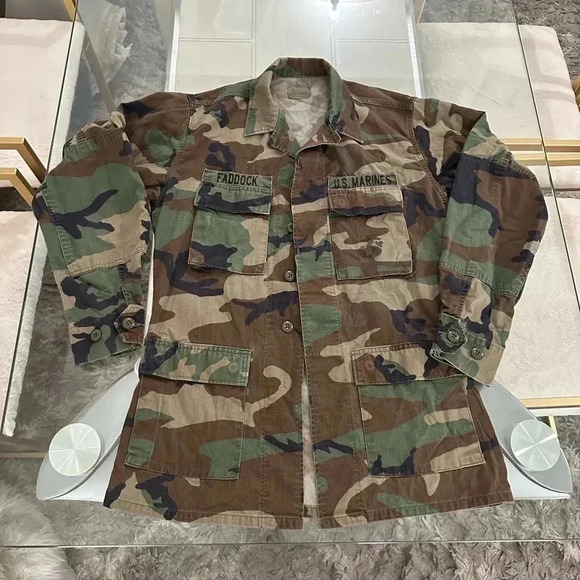 Real Military jacket size S long - Picture 1 of 4